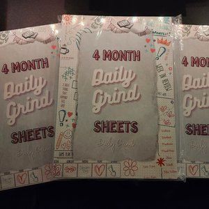 (3) - Daily Grind Planner System 4 month Inserts